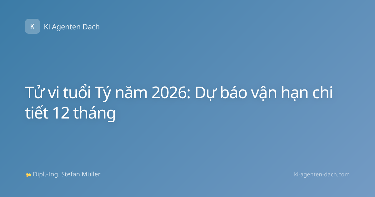 Tử vi tuổi Tý năm 2026: Dự báo vận hạn chi tiết 12 tháng